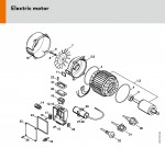 Stihl RE 104 KM Electric Pressure Washer Spare Parts